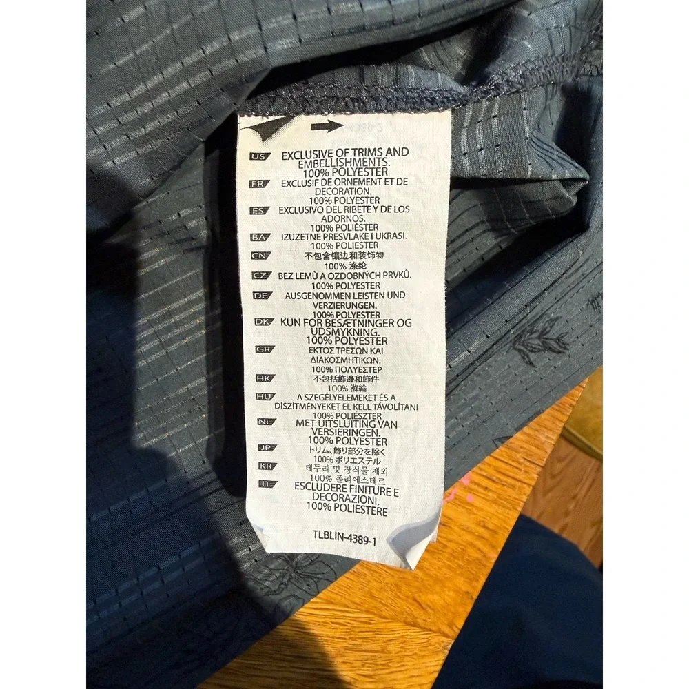 5.11 Tactical Shirt 2XL Blue Edible Plant AOP Snap Western Outdoor Utility - Picture 6 of 10